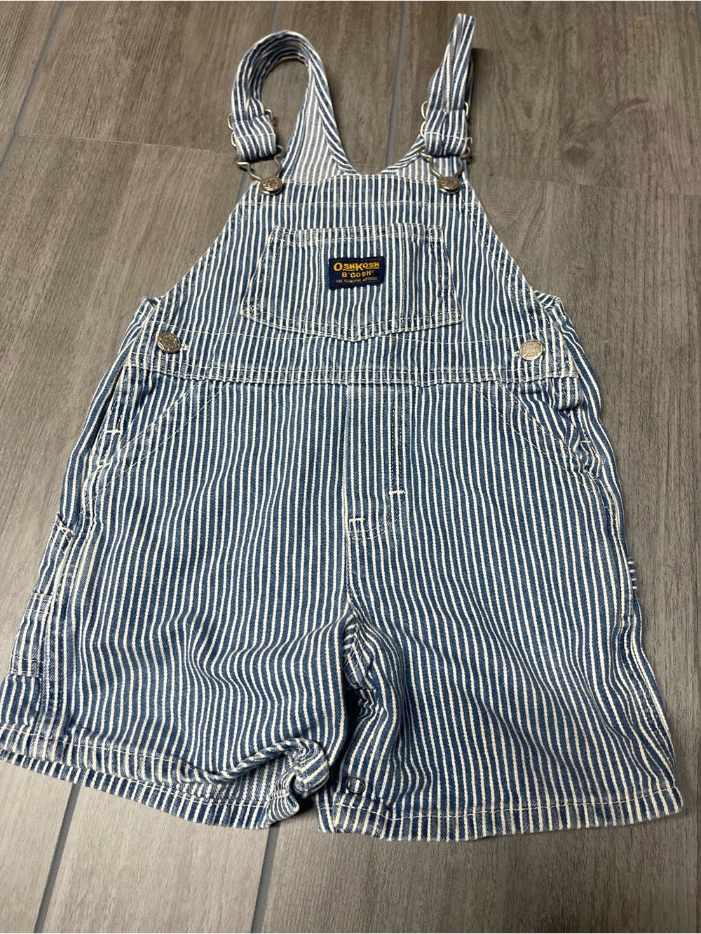 18 months Pin Stripe Short Oshkosh Overalls